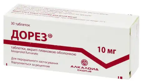 Дорез таблетки 10 мг 30 шт