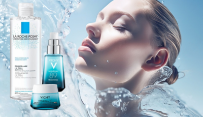Акційні пропозиції від брендів VICHY та La Roche-Posay у серпні в аптеках «D.S.»!