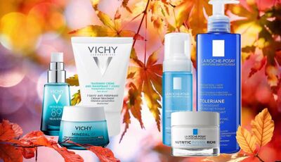 Акційні пропозиції від брендів VICHY та La Roche-Posay у листопаді в аптеках «D.S.»!