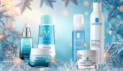 Святкові пропозиції від брендів VICHY та La Roche-Posay у грудні в аптеках «D.S.»!