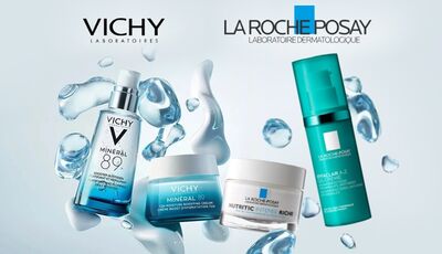 Акційні пропозиції від брендів La Roche-Posay та VICHY у травні в аптеках «D.S.»!