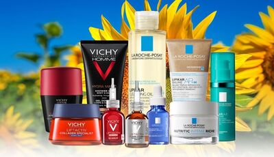 Акційні пропозиції від брендів La Roche-Posay та VICHY в аптеках D.S. у серпні!